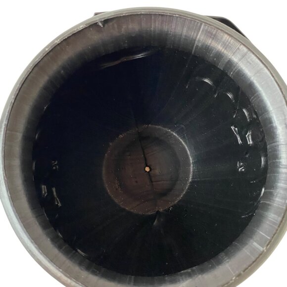 Vintage Black Plastic Halloween Cauldron Winged Devil Bat Magic Trick or Treats - Picture 5 of 5